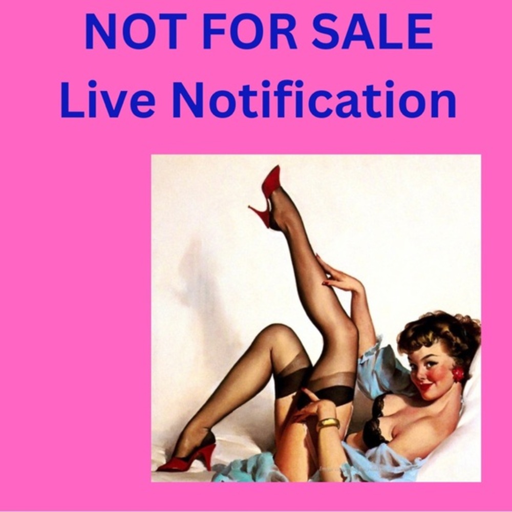 DON’T SELL Live Notification